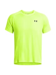 Under Armour Green Grey Tech Textured T-Shirt - Image 4 of 5