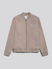 U.S. Polo Assn Natural Jersey Lined Smart Bomber Jacket - Image 1 of 4