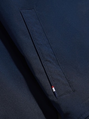 U.S. Polo Assn Blue Jersey Lined Smart Bomber Jacket - Image 3 of 4