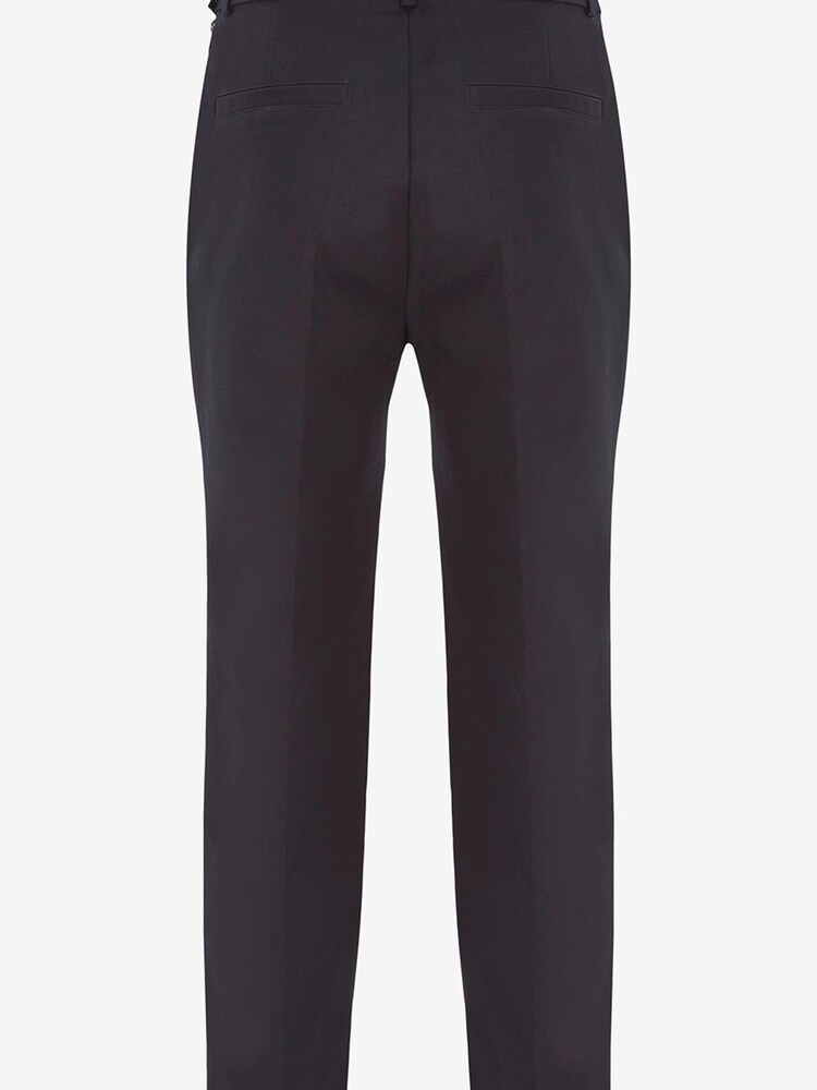 Mint Velvet Capri-Hose mit Druckknöpfen, Schwarz - Bild 6 von 6