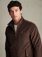 U.S. Polo Assn. Brown Corduroy Harrington Jacket - Image 5 of 5