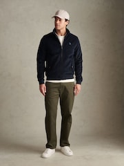 U.S. Polo Assn. Blue Corduroy Harrington Jacket - Image 3 of 6