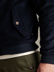 U.S. Polo Assn. Blue Corduroy Harrington Jacket - Image 6 of 6