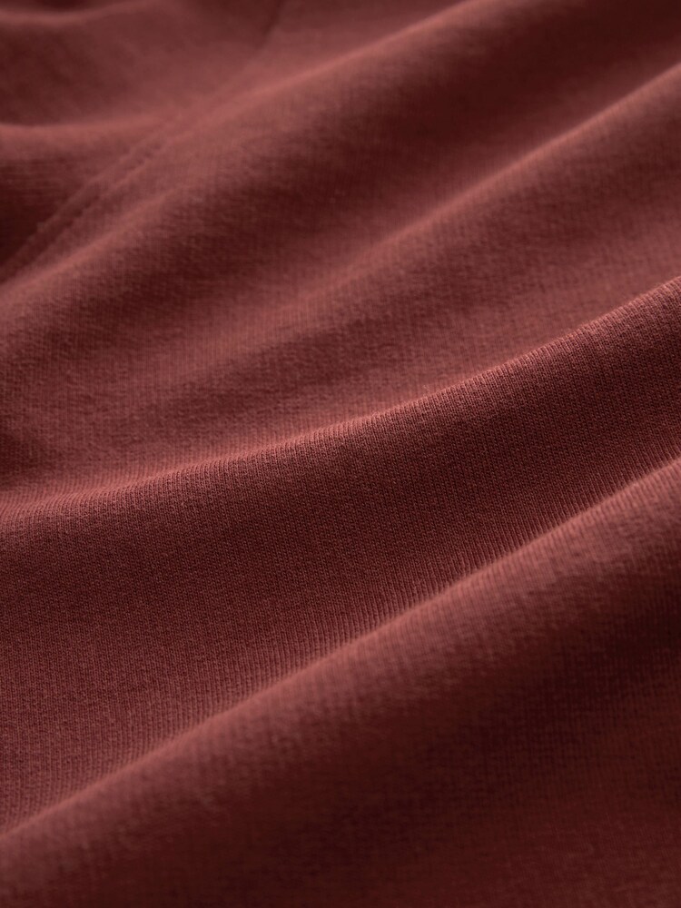 Orange Lightweight Zip Up 100% Cotton Hoodie - Image 9 of 9