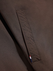 U.S. Polo Assn. Brown Jersey Lined Smart Bomber Jacket - Image 3 of 4
