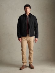 U.S. Polo Assn. Black Water-Repellent Cotton Barn Jacket - Image 3 of 7