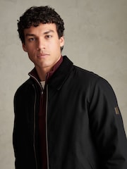 U.S. Polo Assn. Black Water-Repellent Cotton Barn Jacket - Image 4 of 7