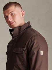 U.S. Polo Assn. Brown Premium Wax-Coated Field Jacket - Image 2 of 5