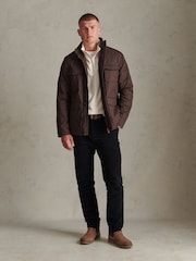 U.S. Polo Assn. Brown Premium Wax-Coated Field Jacket - Image 3 of 5
