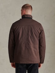 U.S. Polo Assn. Brown Premium Wax-Coated Field Jacket - Image 4 of 5