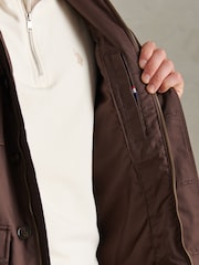 U.S. Polo Assn. Brown Premium Wax-Coated Field Jacket - Image 5 of 5