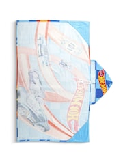 Vanilla Underground Blue Hot Wheels Poncho Towel - Image 4 of 6