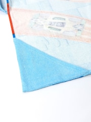Vanilla Underground Blue Hot Wheels Poncho Towel - Image 6 of 6