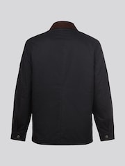 U.S. Polo Assn. Black Canvas Country Collared Jacket - Image 8 of 10