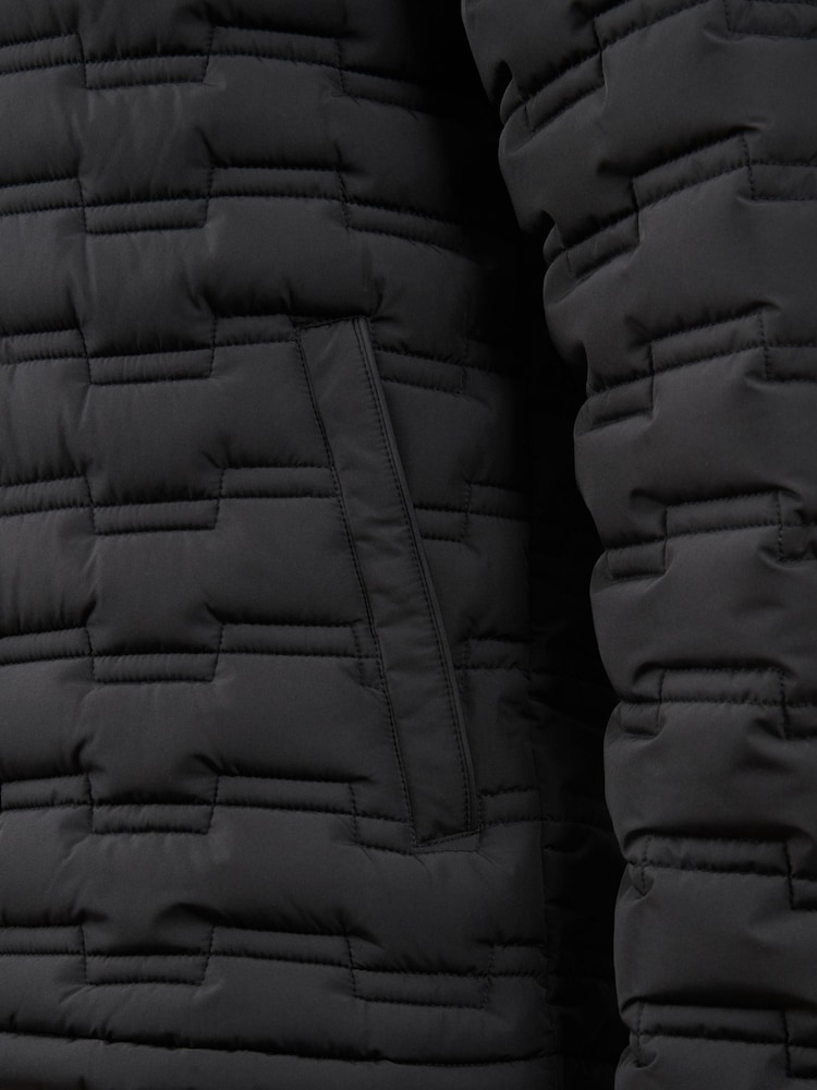U.S. Polo Assn Black Lightweight Quilted Hooded Puffer Jacket - Image 10 of 10 U.S. Polo Assn Black Lightweight Quilted Hooded Puffer Jacket - Image 10 of 10