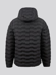 U.S. Polo Assn Black Lightweight Quilted Hooded Puffer Jacket - Image 7 of 10