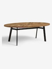 Dark Bronx 6 Seater Dining Table - Image 7 of 8