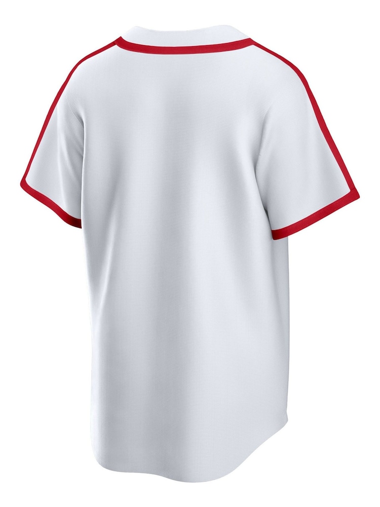 Nike White St. Louis Cardinals Official Replica Cooperstown 1942-44 Jersey - Image 2 of 3