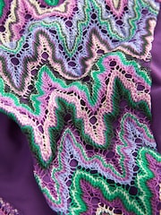 Purple/Green Crochet Bikini Bottoms - Image 7 of 7