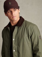 U.S. Polo Assn. Green Canvas Country Collared Jacket - Image 2 of 8