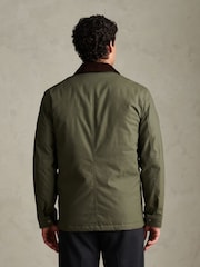 U.S. Polo Assn. Green Canvas Country Collared Jacket - Image 4 of 8