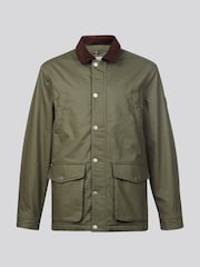 U.S. Polo Assn. Green Canvas Country Collared Jacket - Image 6 of 8