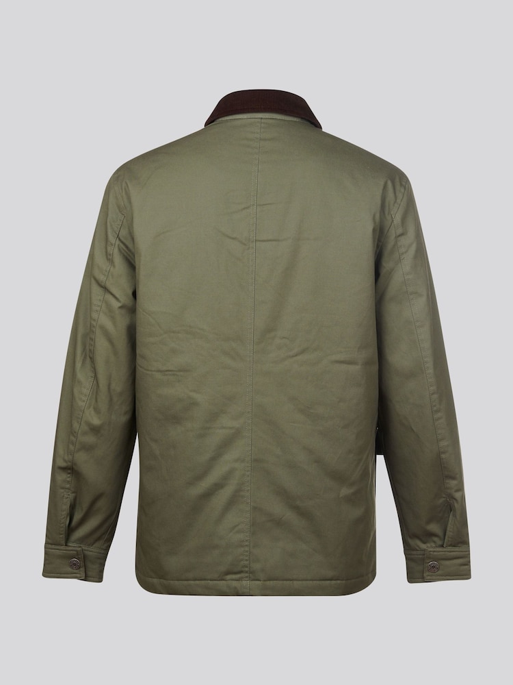 U.S. Polo Assn. Green Canvas Country Collared Jacket - Image 8 of 8 U.S. Polo Assn. Green Canvas Country Collared Jacket - Image 8 of 8