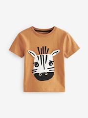 Animal Print 100% Cotton Short Pyjamas 2 Pack (9mths-8yrs) - Image 8 of 10