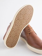 Tan Brown Cupsole Chukka Boots - Image 5 of 6