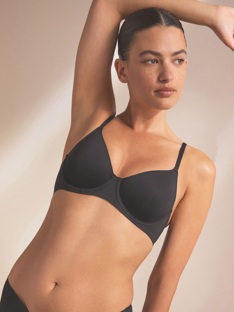 Black Non Pad Full Cup Forever Lite Smoothing Bra - Image 1 of 7