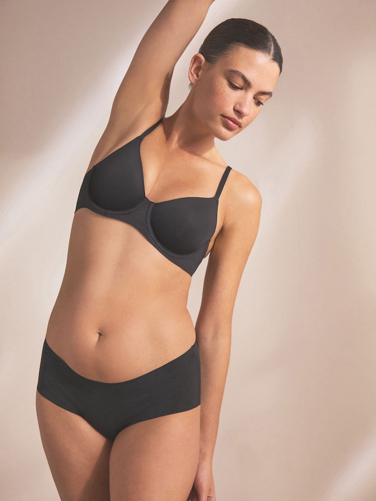 Black Non Pad Full Cup Forever Lite Smoothing Bra - Image 2 of 7