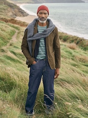 Seasalt Cornwall Green Mens Towen 100% Cotton Blazer - Image 2 of 6