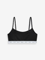 Black/Grey/White 7 Pack Strappy Crop Tops (5-16yrs) - Image 2 of 8