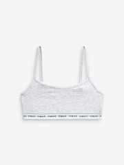 Black/Grey/White 7 Pack Strappy Crop Tops (5-16yrs) - Image 4 of 8