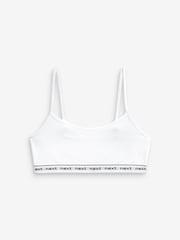 Black/Grey/White 7 Pack Strappy Crop Tops (5-16yrs) - Image 8 of 8