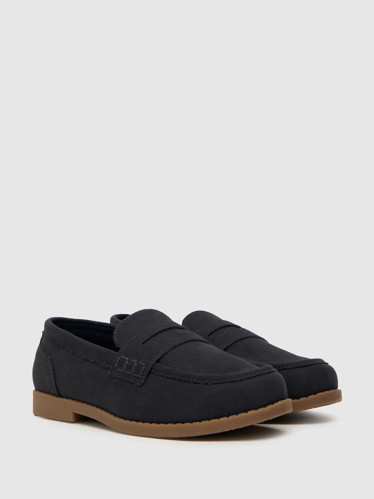 Schuh Junior Blue Lightning Loafers - Image 2 of 4