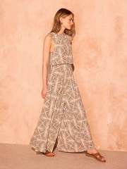 Mint Velvet Geo Print Jumpsuit - Imagen 3 de 8