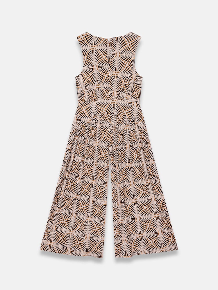 Mint Velvet Geo Print Jumpsuit - Imagen 8 de 8