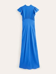 Boden Blue Tie Back Detail Maxi Dress - Image 8 of 8