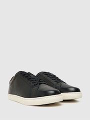 Schuh Wayne Leather Trainers - Image 2 of 4