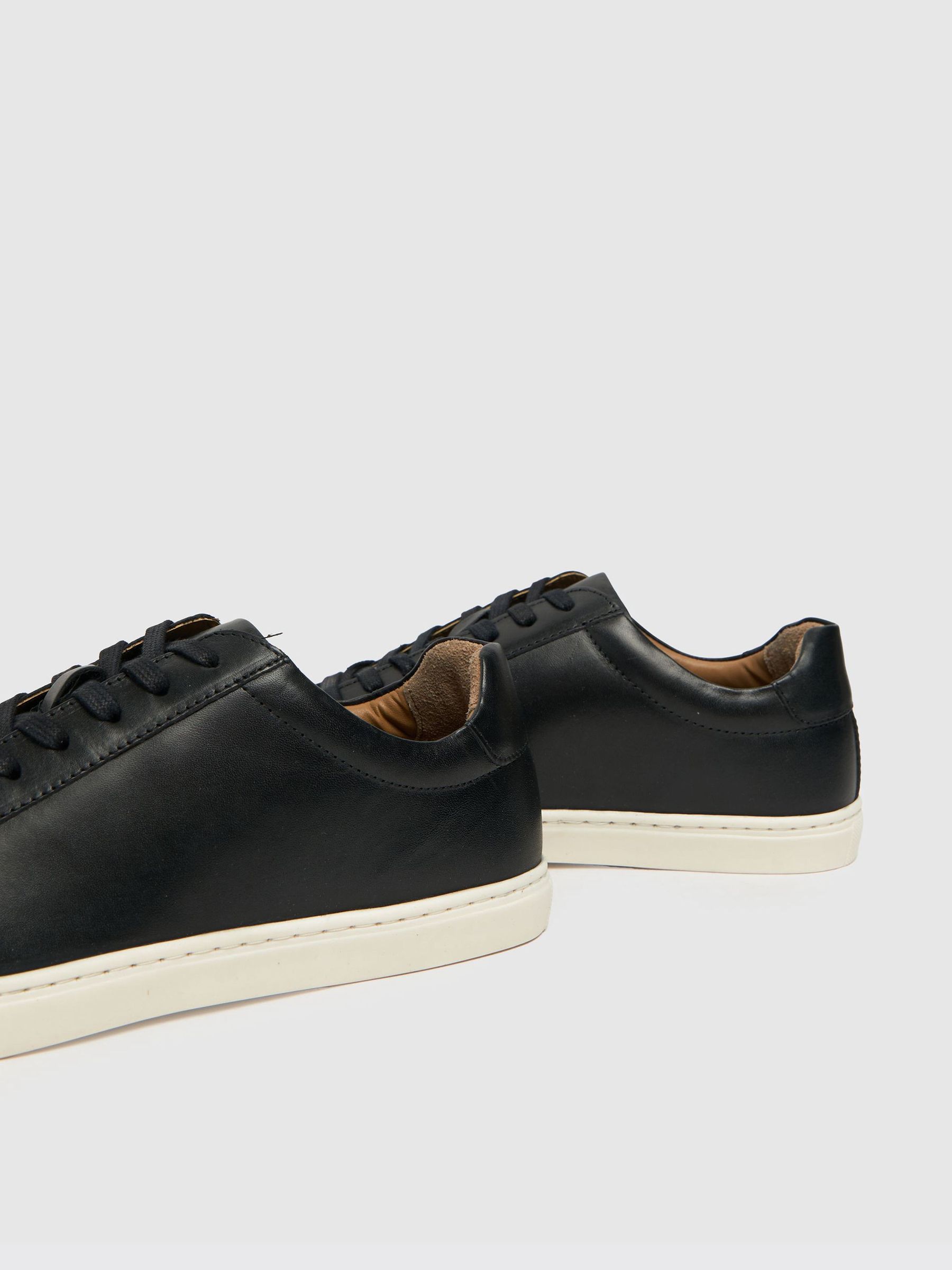 Buy Schuh Wayne Leather Trainers from Next USA