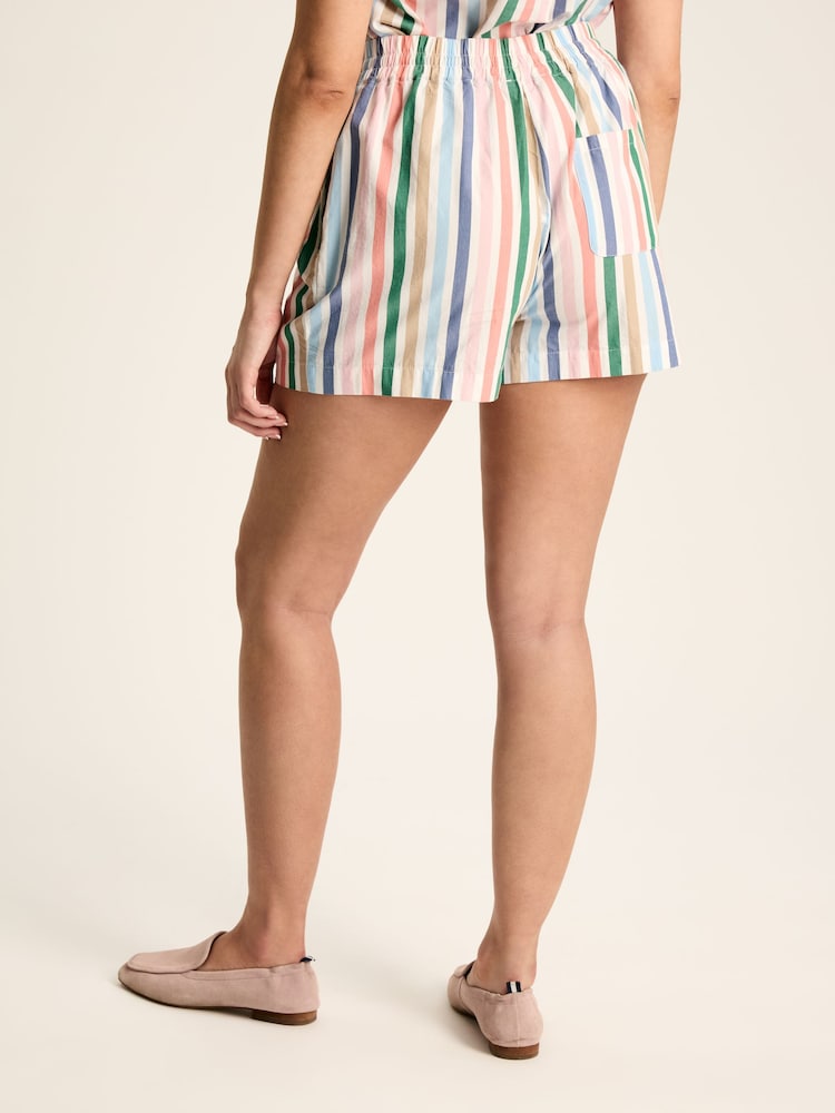 Joules Cynthia Stripe Shorts - Image 2 of 7