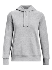 Under Armour Grey Rival Fleece Hoodie - Image 6 of 7