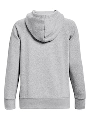 Under Armour Grey Rival Fleece Hoodie - Image 7 of 7