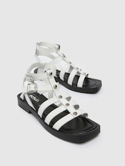 Schuh Tempeny Leather Studded Sandals - Image 3 of 4