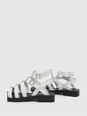 Schuh Tempeny Leather Studded Sandals - Image 4 of 4
