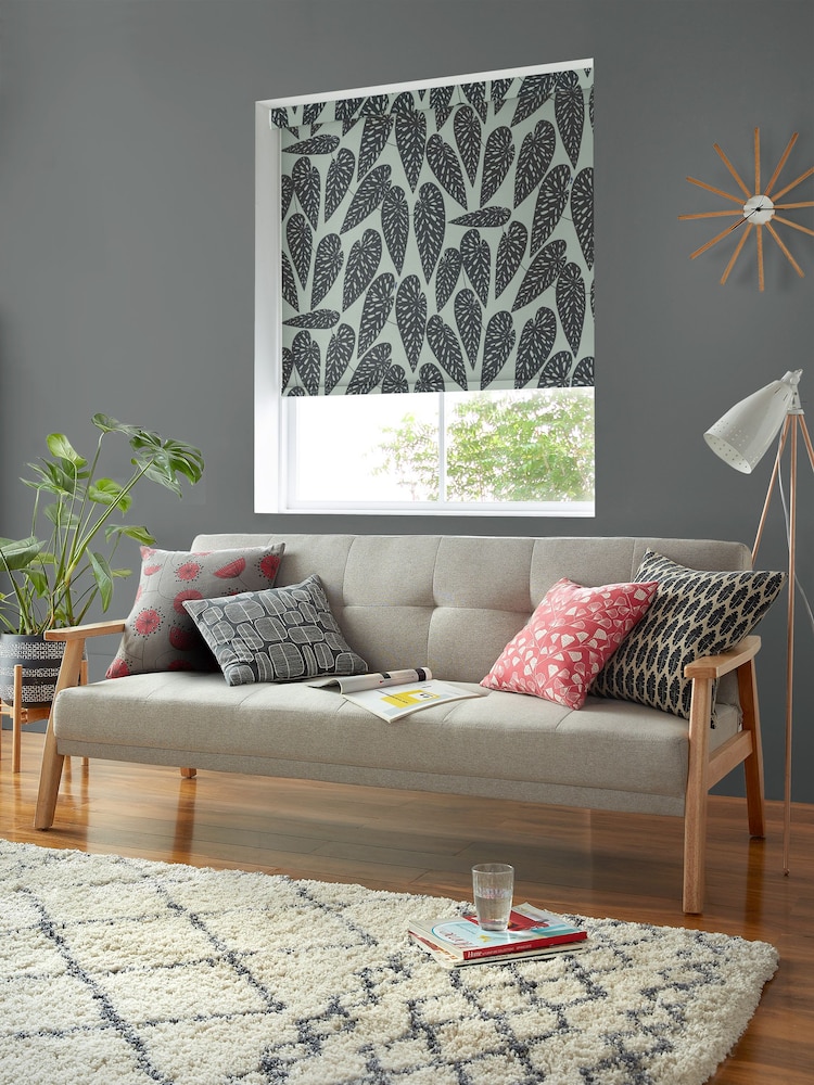 MissPrint Night Shade Tropics Made to Measure Roller Blinds - Image 2 of 6