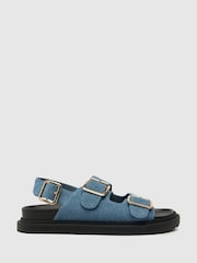 Schuh Talbot Double Buckle Sandals - Image 1 of 4
