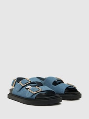Schuh Talbot Double Buckle Sandals - Image 2 of 4