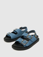 Schuh Talbot Double Buckle Sandals - Image 3 of 4
